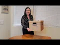 How To Assemble Storage Box - Bankers Boxes