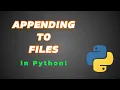 How to Append Data to a File in Python Easy Step-by-Step Guide