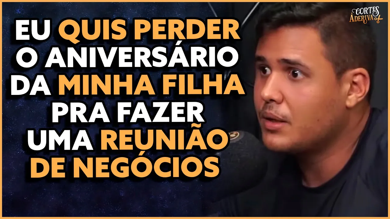 CONVIDADO SOBRE SEU VÍCIO EM GANHAR DINHEIRO | À Deriva Podcast