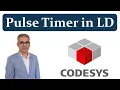 CODESYS Using TP pulse timer function block
