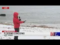 High tides rain cause flooding concerns in East Haven