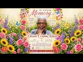 Celebrating the Life of Desrin Corinne Kitson