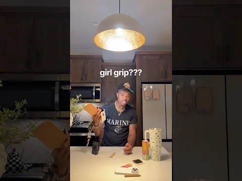 seeing if my husband has girl grip… I WAS SO PROUD!