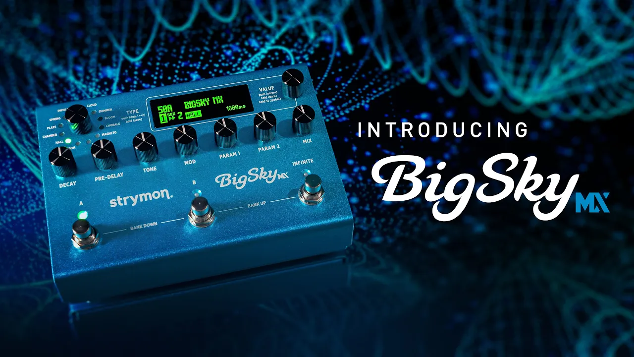 Strymon BigSky MX Reverb Pedal - Vintage King