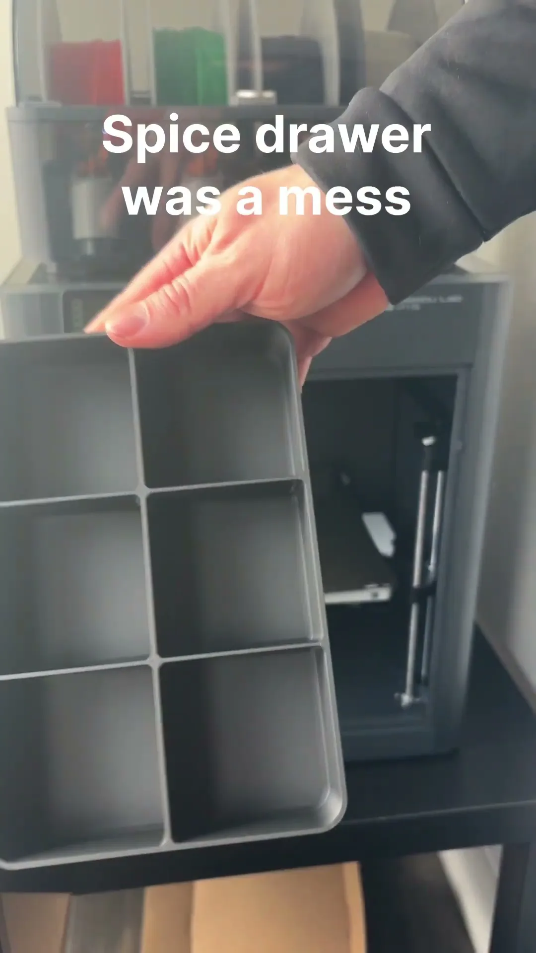 Ikea Spice Jar Organizer