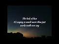 Diana Krall - The Look of Love (Lyrics Video)