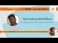 Kie Live Serverless Workflow A new approach to Business Automation