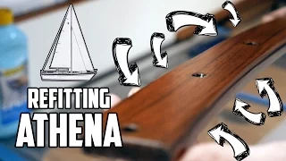 Sail Life – Varnishing and painting the port side aft cabin & LattePanda – DIY sailboat refit