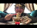 RawMan Mukbang Ramen Noodles Review Meijer Beef and Lessons on how to treat a woman lmao