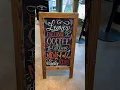 Chalkboard art