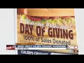 Jersey Mikes donating money from Wednesday s sales to Caleb s Crusade