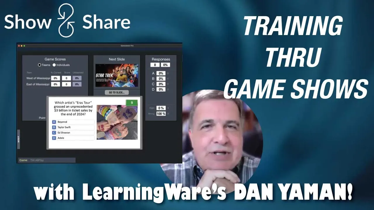 FACILITATE TRUE LEARNING w/Gameshow Pro v.3