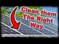 How to Clean Solar Panels THE RIGHT WAY