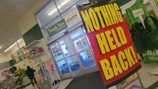 Closing Joann - Hanover PA During Part 2