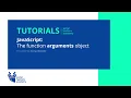 The Function arguments object in JavaScript and its uses