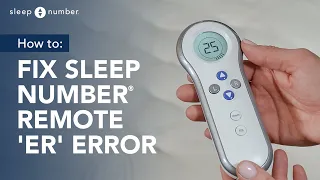 Sleep Number Remote Er Error Code Fix Connectivity Error