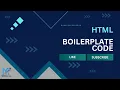 HTML Boilerplate Code Explained Beginner s Guide to HTML Structure