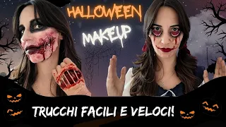 HALLOWEEN MAKEUP FACILI E VELOCI DIY! @dueffeanimazione7266