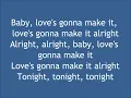 George Strait  Love's Gonna Make It Alright Lyrics