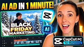 El truco de AI Video Editor CapCut PC para arrasar este Black Friday Marketing