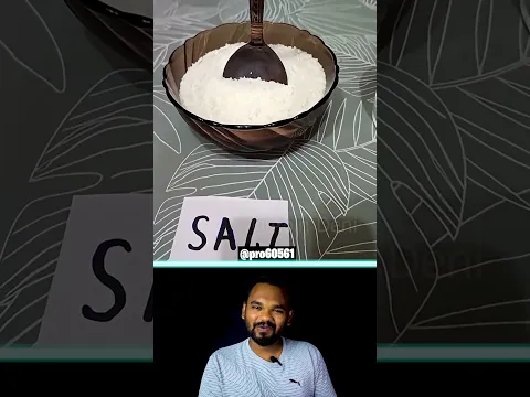 Spoon vs Salt Water Sugar #shorts #tamil #SummerOfGoals