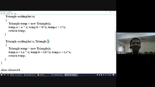 Java Unit I Session Returning objects in Java - Example