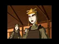 Suki teaches Sokka martial arts