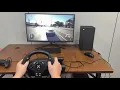 DOYO 270 Degree Steering Wheel Xbox Series and Xbox One Connection Tutorial