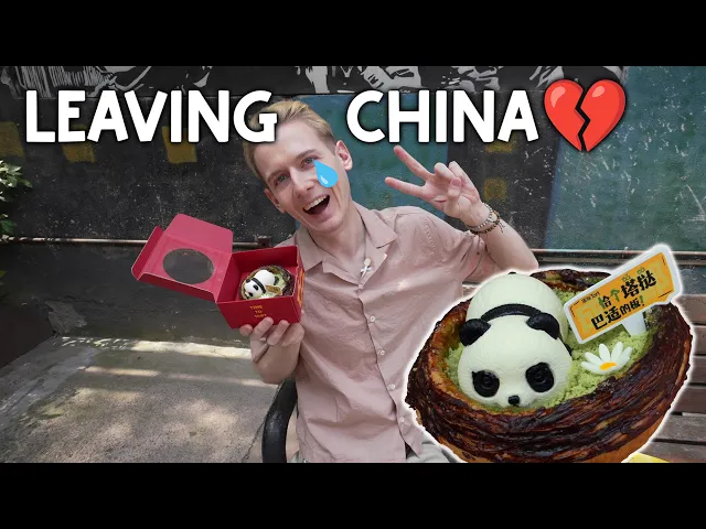 Tears & Tarts: My Last Day in China 🐼💔 | Chengdu Food Tour + Saying Goodbye