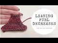 KNITTING TECHNIQUES Leaning Purl Decreases The Prolific Crafter