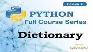 Python Session 6 Dictionary