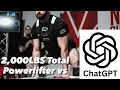 How I Make Powerlifting Programs