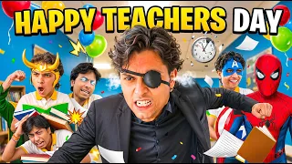 Teacher's day dhamal in Avengers School 😂