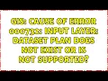 GIS Cause of ERROR 000732 Input Layer Dataset plan does not exist or is not supported