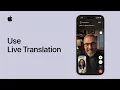 How to use Live Translation on iPhone and with your AirPods Apple Support