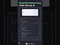 Animated file upload modal using CSS and JavaScript File Upload in HTML CSS CodeMinds