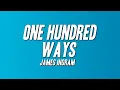 Lagu James Ingram - One Hundred Ways (Lyrics)