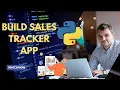 Build a Complete Sales Tracker App in Python PyQt5 - Full Tutorial