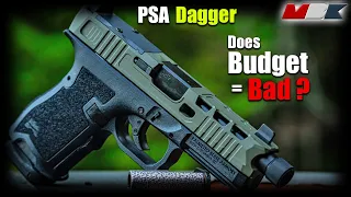 PSA Dagger Affordable 9mm Pistol - Does Budget mean Bad