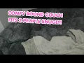 BIG Round CHAISE LOUNGE COUCH REVIEW is it worth the money