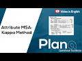 Attribute MSA Kappa Method in JMP