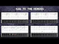Kreator - Hail To The Hordes Tutorial | Full Tabs - Guitar Lesson (Guitar Pro)