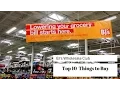 Top 10 Things to Buy at BJ s