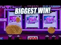 MASSIVE JACKPOT HIT ON PINK DIAMOND HIGH LIMIT SLOT MACHINE 300 MAX BET