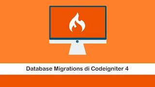 Database Migrations in Codeigniter 4