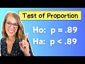 Make Testing Proportions Easy With This Example