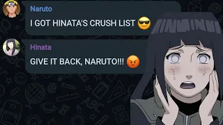 If Naruto Got Hinata s Crush List Naruto Groupchat