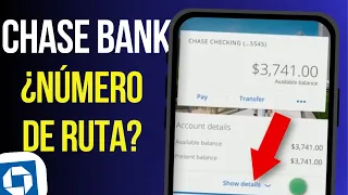 Como encontrar tu numero de ruta en Chase Bank Sigue estos pasos faciles
