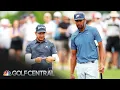 Tony Finau Alejandro Tosti dispute over putt on Houston Open 4th Golf Central Golf Channel