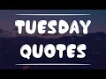 Happy Tuesday Quotes and Sayings
